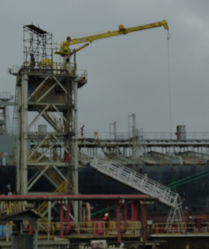 Ship offshore gangway